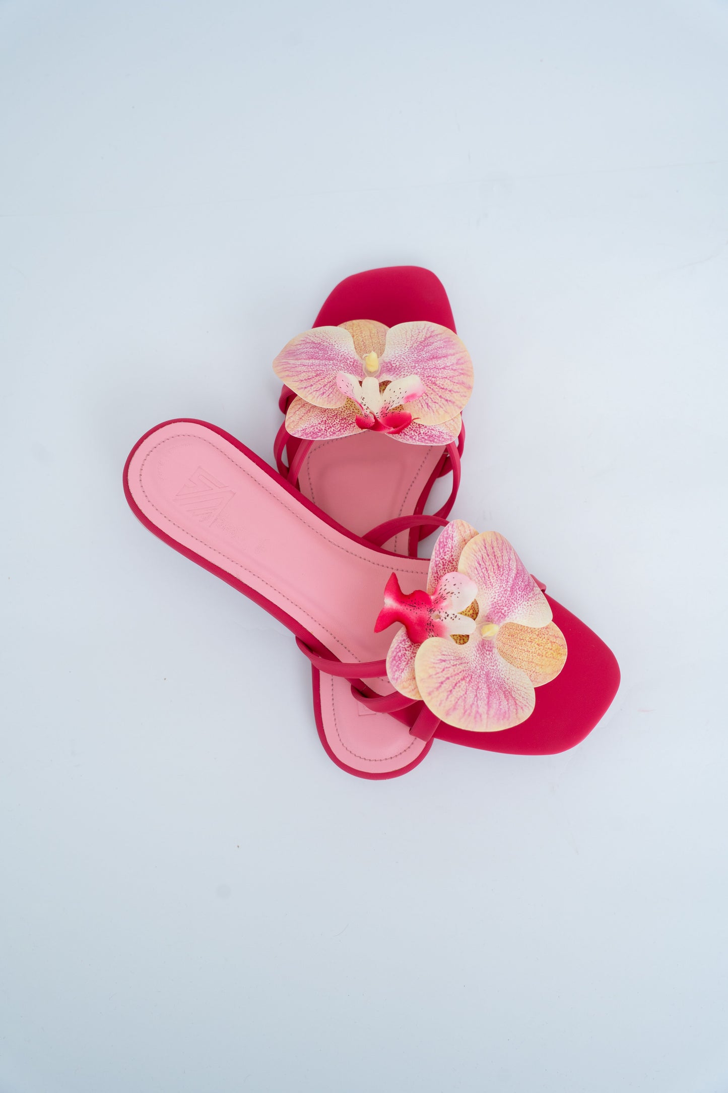 Orchid Flower Slide Flats
