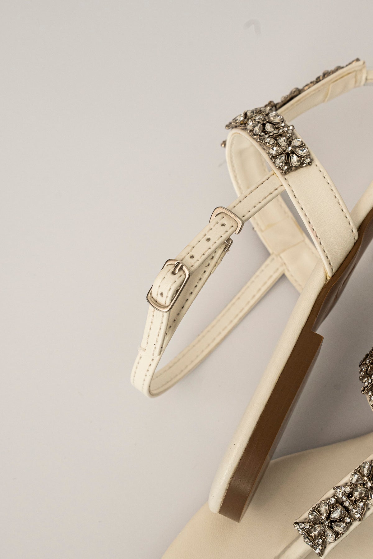 Flower Embellished Flats