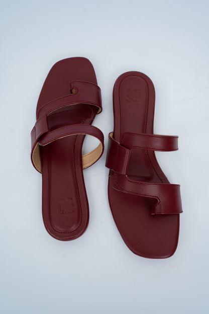 Modern Loop Strap Flats
