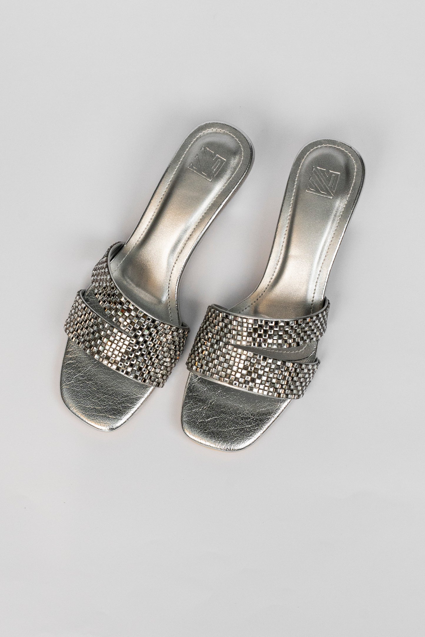 Rhinestone Slide Heels