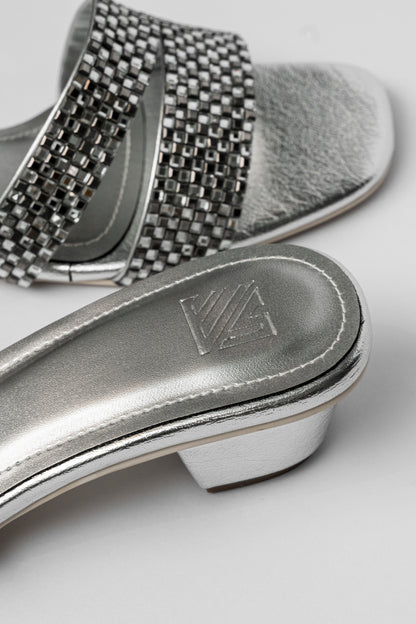Rhinestone Slide Heels