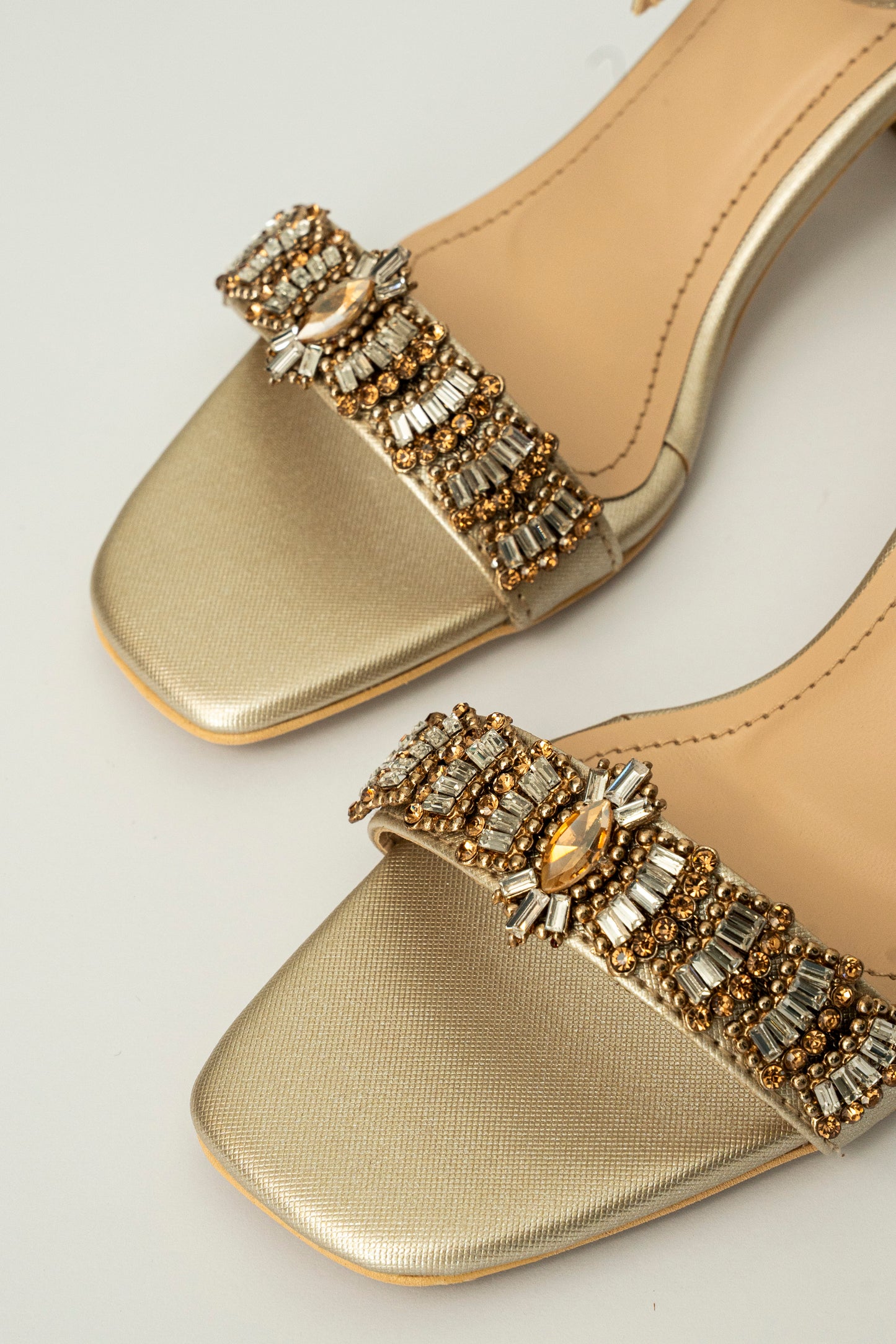 Ankle Strap Block Heels