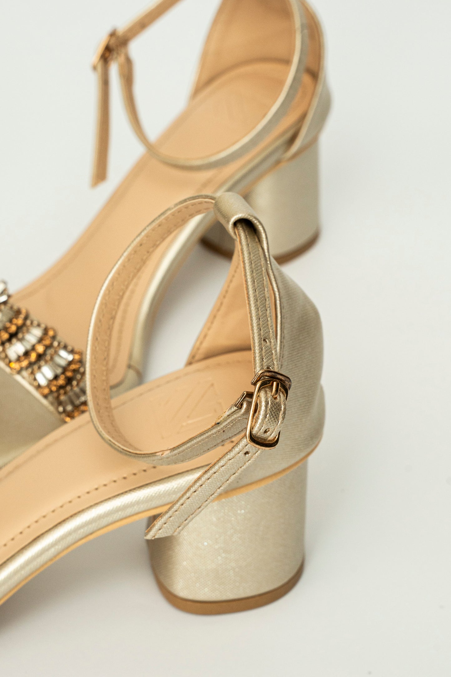 Ankle Strap Block Heels