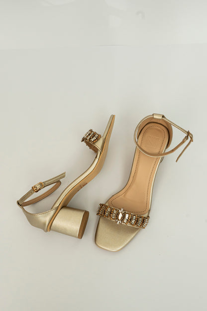 Ankle Strap Block Heels