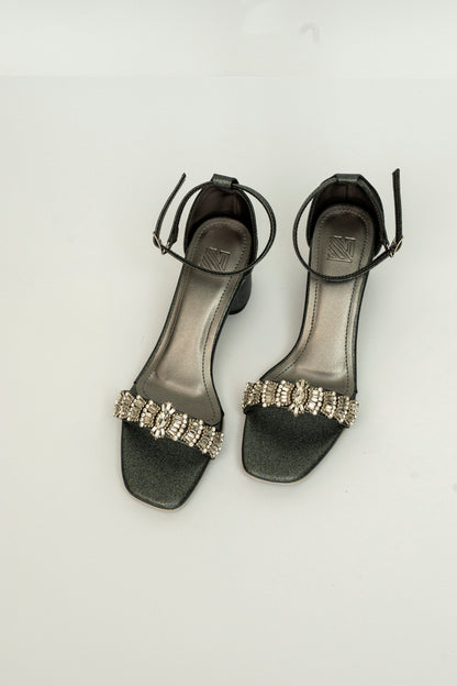 Ankle Strap Block Heels