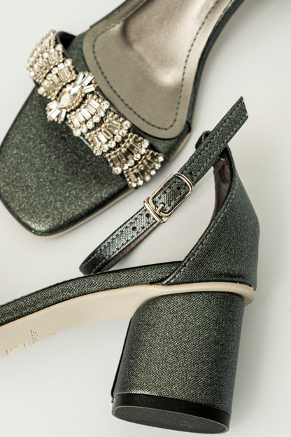 Ankle Strap Block Heels