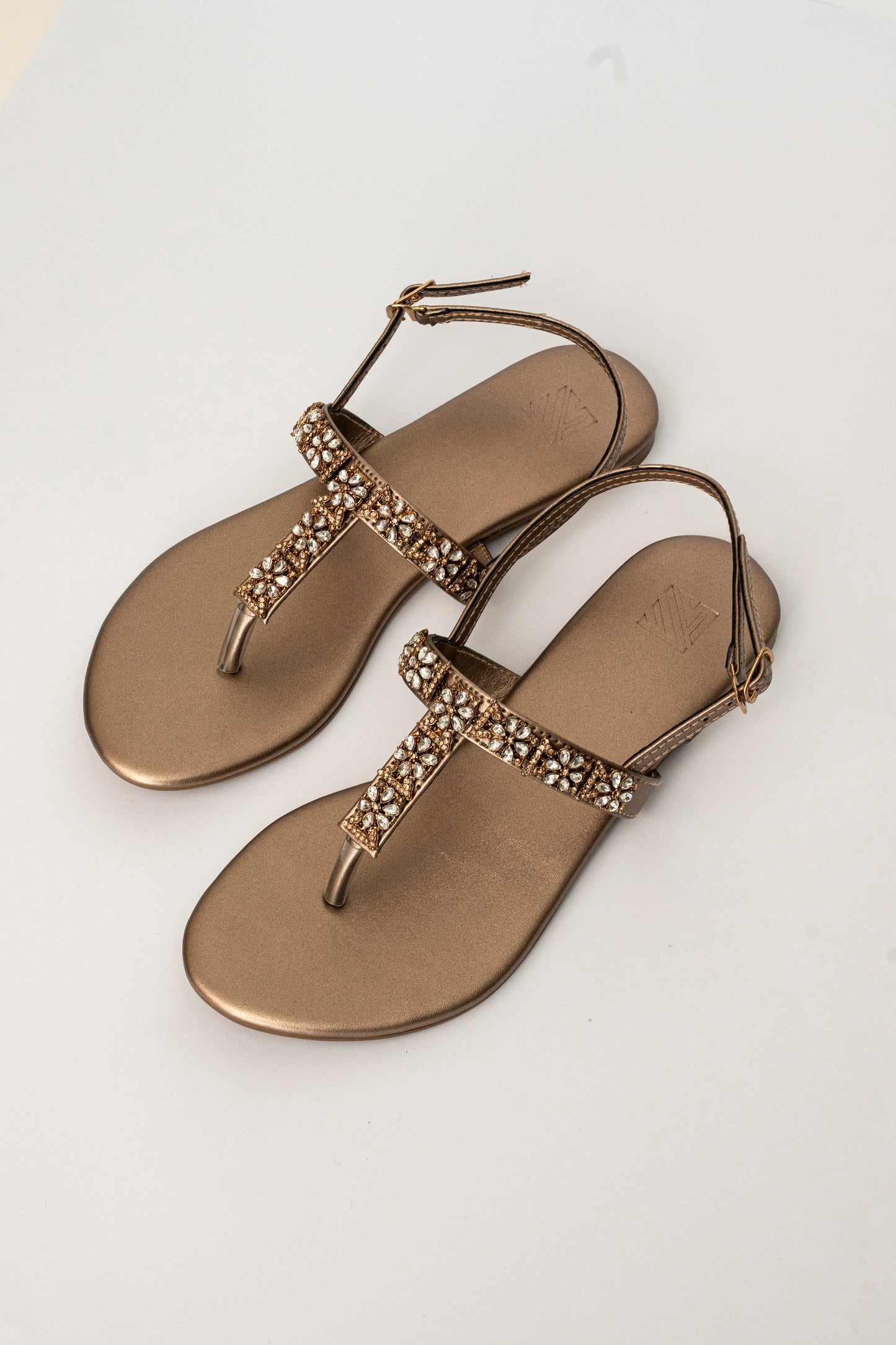 Flower Embellished Flats