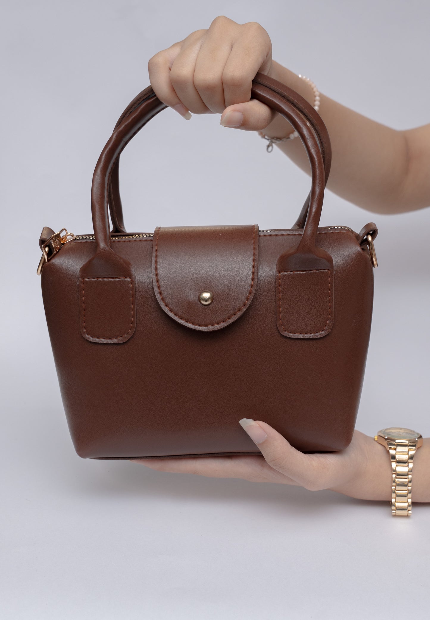 Top Handle Hand Bag