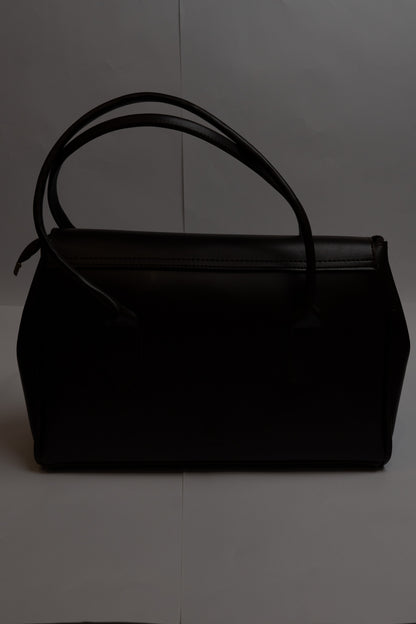 Structured Flap Tote Bag