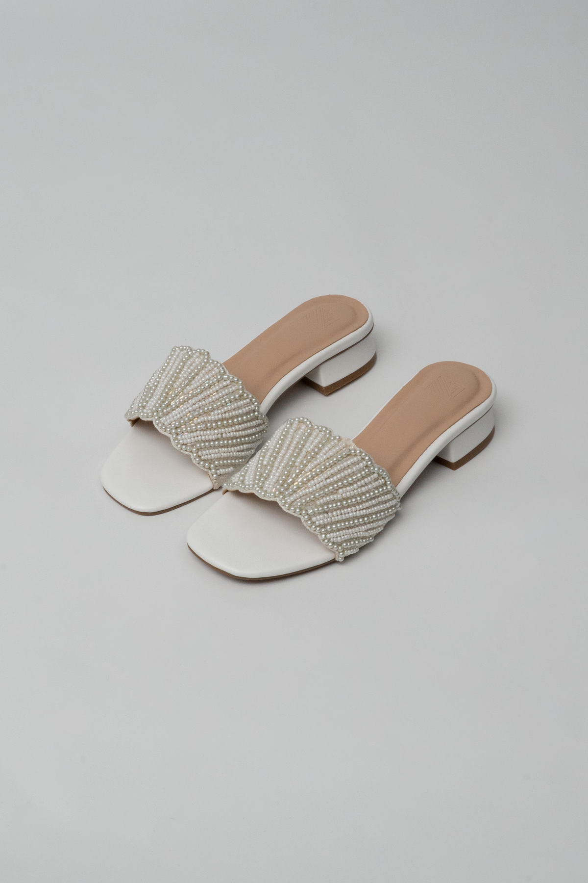 Pearl-Embellished Flats