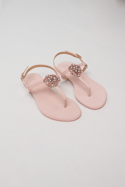 Rosy Pearl Brooch Flats