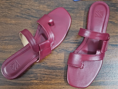 Modern Loop Strap Flats