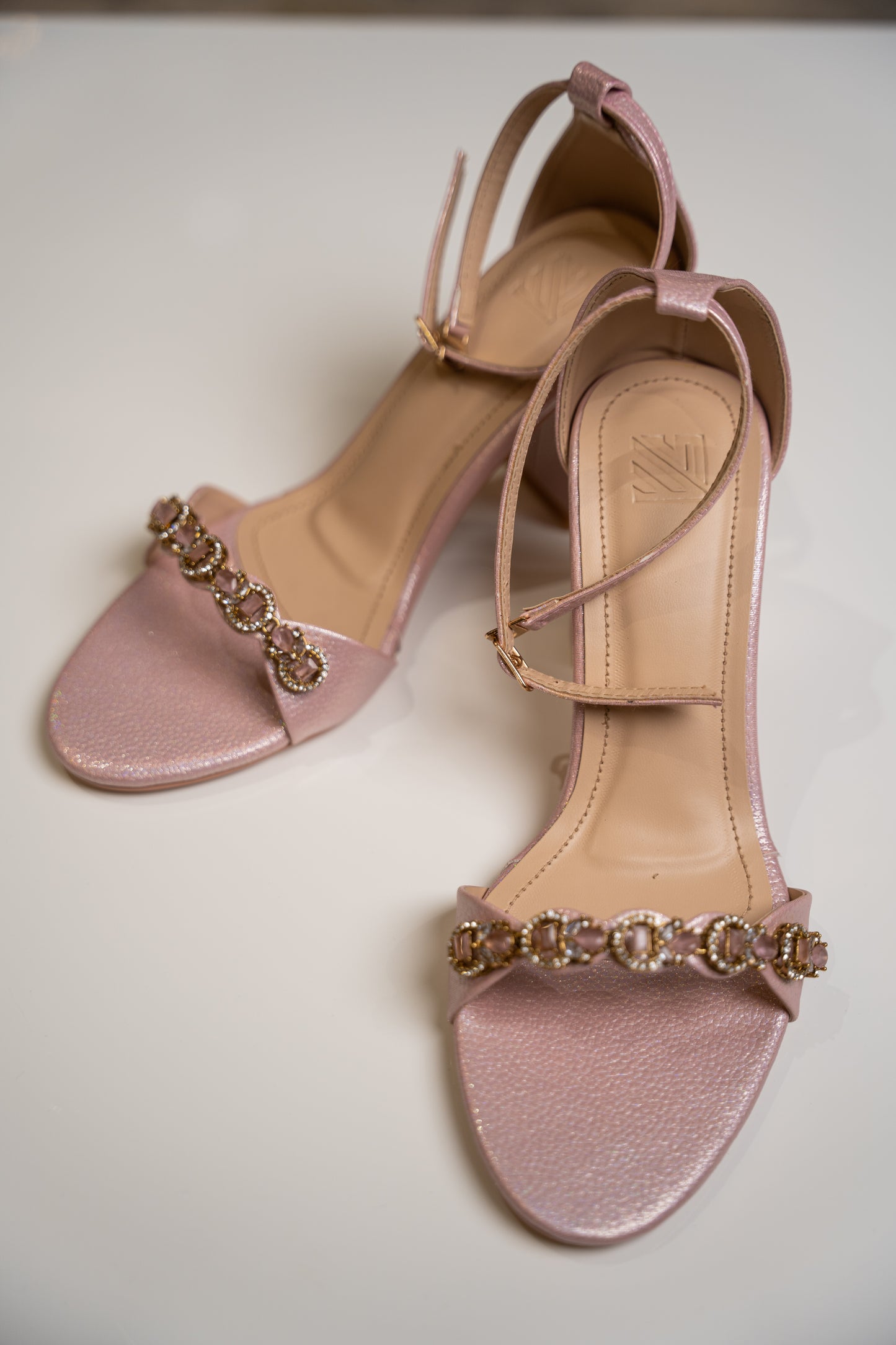 Ankle Strap Block Heels