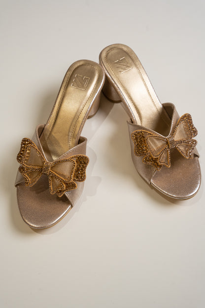 Butterfly Embellished Heels