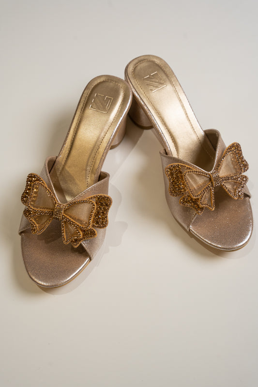 Butterfly Embellished Heels