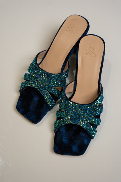 Shimmering Embellished Heels