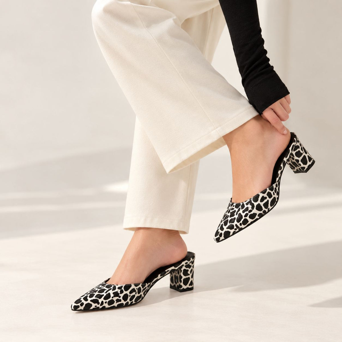 Wild Side Pointed Mules