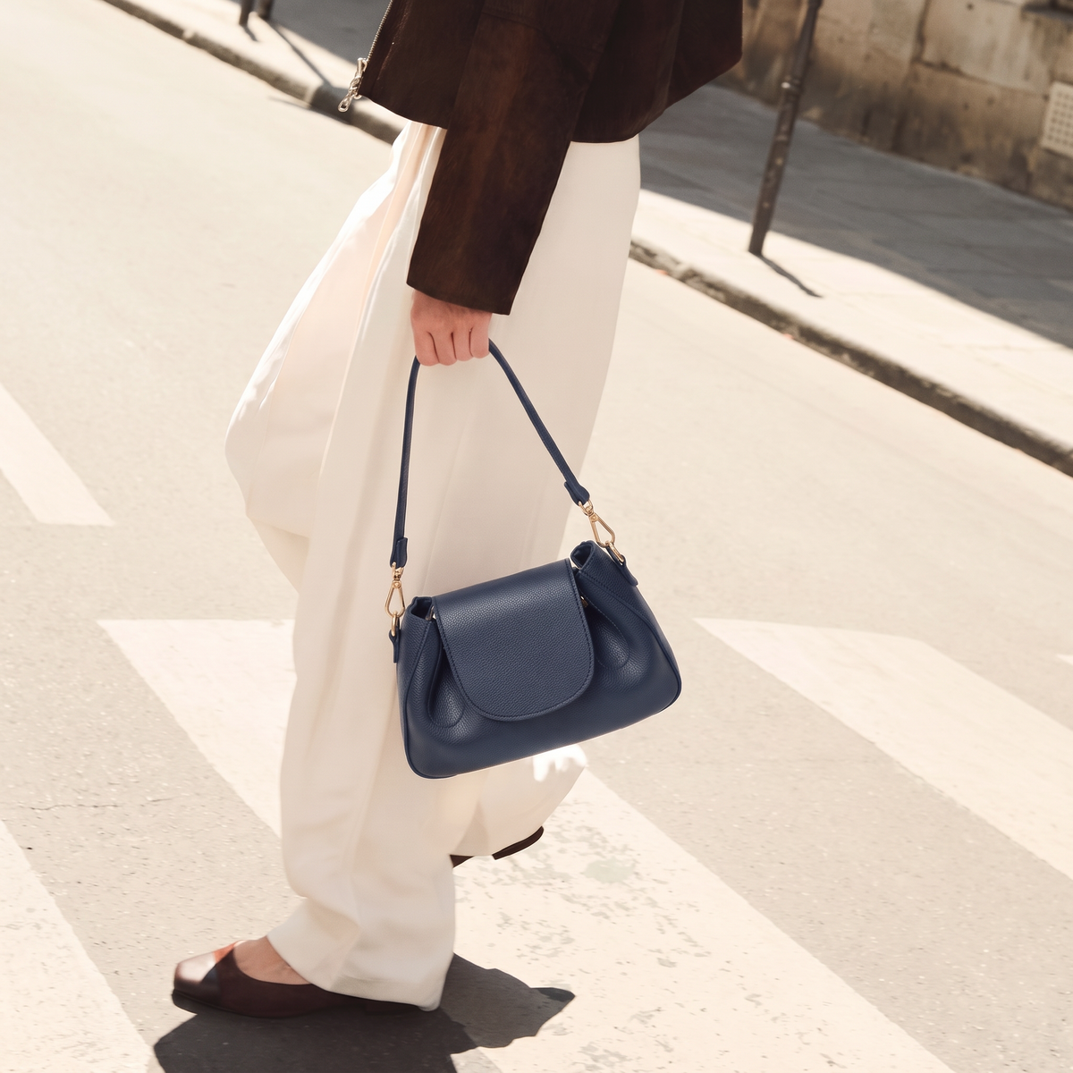 Structured Crossbody Bag