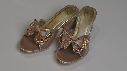 Butterfly Embellished Heels